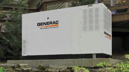 Generac generator installed by Engleton Electric Co, LLC.